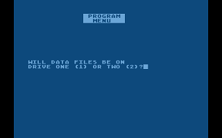 Data Base / Report System atari screenshot